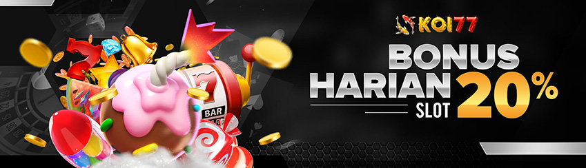 Bonus Harian 20% - Slot hingga Rp 500.000