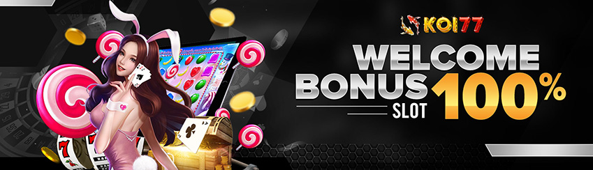 Welcome Bonus - Slot 100% hingga Rp 300.000
